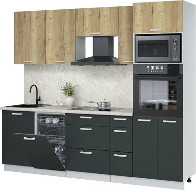 Кухонный гарнитур, Мила Лайт 2.45-ПМ3
Кухонный гарнитур, Мила Лайт 2.45-ПМ3