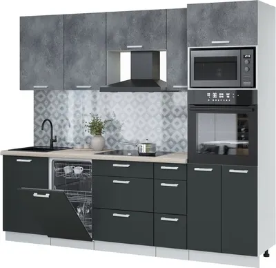 Кухонный гарнитур, Мила Лайт 2.45-ПМ3
Кухонный гарнитур, Мила Лайт 2.45-ПМ3