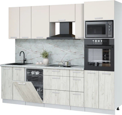 Кухонный гарнитур, Мила Лайт 2.55-ПМ3
Кухонный гарнитур, Мила Лайт 2.55-ПМ3