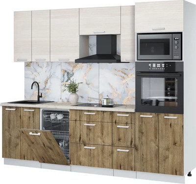 Кухонный гарнитур, Мила Лайт 2.55-ПМ3
Кухонный гарнитур, Мила Лайт 2.55-ПМ3