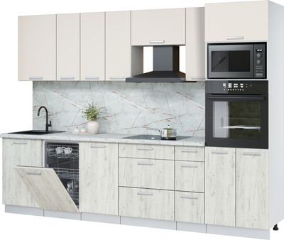 Кухонный гарнитур, Мила Лайт 2.9-ПМ3
Кухонный гарнитур, Мила Лайт 2.9-ПМ3