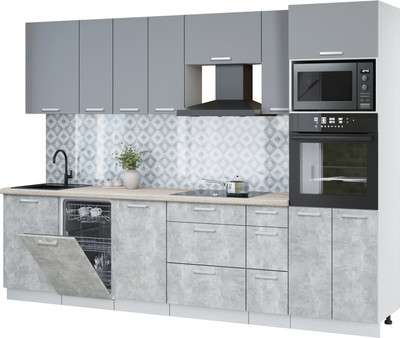 Кухонный гарнитур, Мила Лайт 2.9-ПМ3
Кухонный гарнитур, Мила Лайт 2.9-ПМ3