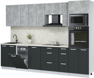 Кухонный гарнитур, Мила Лайт 3.0-ПМ3
Кухонный гарнитур, Мила Лайт 3.0-ПМ3