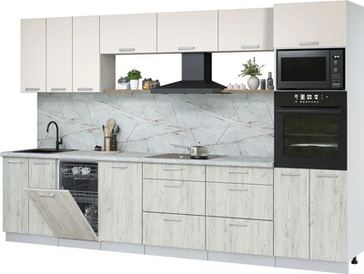 Кухонный гарнитур, Мила Лайт 3.3-ПМ3 
Кухонный гарнитур, Мила Лайт 3.3-ПМ3