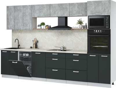 Кухонный гарнитур, Мила Лайт 3.3-ПМ3 
Кухонный гарнитур, Мила Лайт 3.3-ПМ3