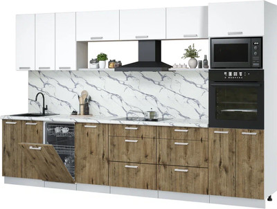 Кухонный гарнитур, Мила Лайт 3.3-ПМ3
Кухонный гарнитур, Мила Лайт 3.3-ПМ3