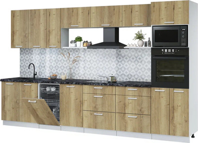 Кухонный гарнитур, Мила Лайт 3.5-ПМ3
Кухонный гарнитур, Мила Лайт 3.5-ПМ3