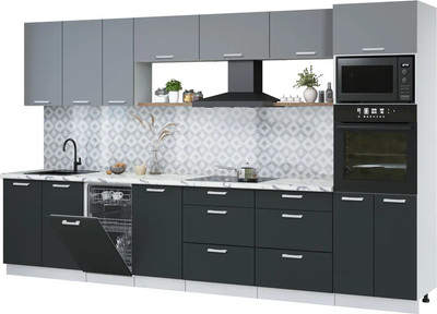 Кухонный гарнитур, Мила Лайт 3.5-ПМ3 
Кухонный гарнитур, Мила Лайт 3.5-ПМ3