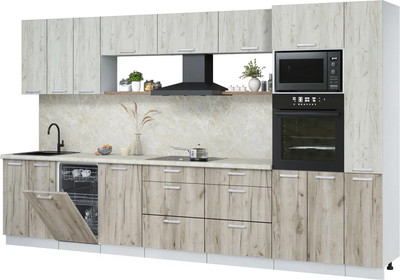 Кухонный гарнитур, Мила Лайт 3.6-ПМ3
Кухонный гарнитур, Мила Лайт 3.6-ПМ3