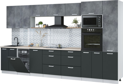 Кухонный гарнитур, Мила Лайт 3.7-ПМ3
Кухонный гарнитур, Мила Лайт 3.7-ПМ3