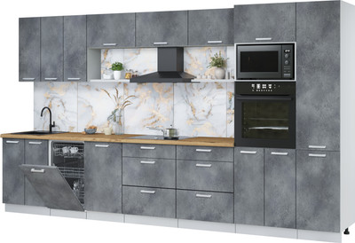 Кухонный гарнитур, Мила Лайт 3.7-ПМ3
Кухонный гарнитур, Мила Лайт 3.7-ПМ3