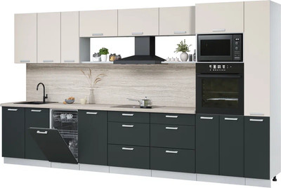 Кухонный гарнитур, Мила Лайт 3.8-ПМ3
Кухонный гарнитур, Мила Лайт 3.8-ПМ3