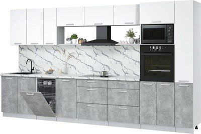 Кухонный гарнитур, Мила Лайт 3.8-ПМ3
Кухонный гарнитур, Мила Лайт 3.8-ПМ3