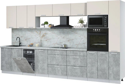 Кухонный гарнитур, Мила Лайт 3.8-ПМ3
Кухонный гарнитур, Мила Лайт 3.8-ПМ3