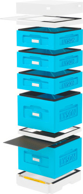 Улей, Дадан На 10 Рамок / WK9W
Улей, Дадан На 10 Рамок / WK9W