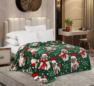 Плед, Новогодние мопсы 150x200
Плед, Новогодние мопсы 150x200