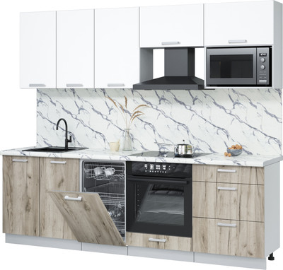 Кухонный гарнитур, Мила Лайт 2.45-ПМ4
Кухонный гарнитур, Мила Лайт 2.45-ПМ4