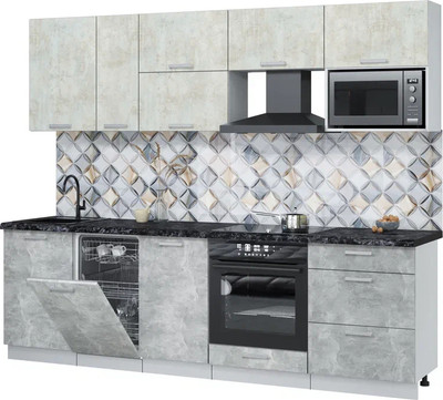 Кухонный гарнитур, Мила Лайт 2.6-ПМ4
Кухонный гарнитур, Мила Лайт 2.6-ПМ4