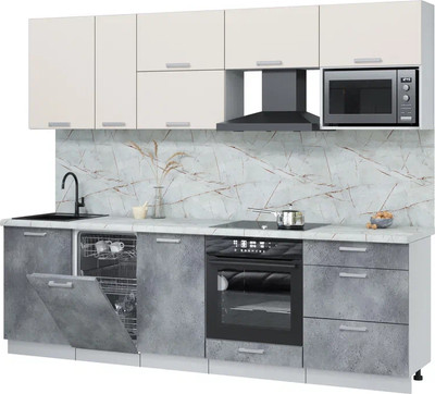 Кухонный гарнитур, Мила Лайт 2.6-ПМ4
Кухонный гарнитур, Мила Лайт 2.6-ПМ4