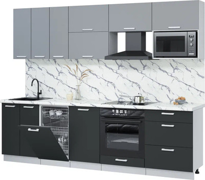 Кухонный гарнитур, Мила Лайт 2.7-ПМ4
Кухонный гарнитур, Мила Лайт 2.7-ПМ4