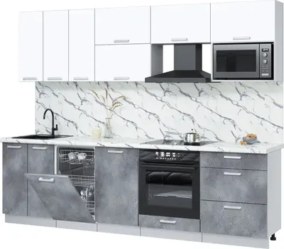 Кухонный гарнитур, Мила Лайт 2.7-ПМ4
Кухонный гарнитур, Мила Лайт 2.7-ПМ4