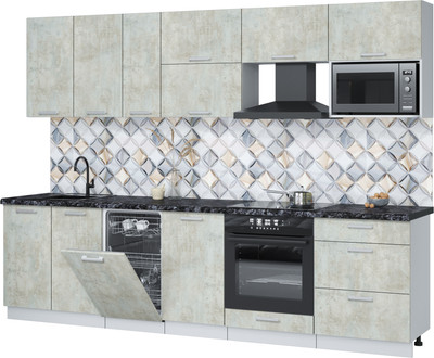 Кухонный гарнитур, Мила Лайт 2.9-ПМ4
Кухонный гарнитур, Мила Лайт 2.9-ПМ4