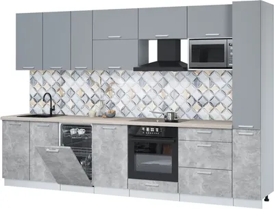 Кухонный гарнитур, Мила Лайт 3.2-ПМ4
Кухонный гарнитур, Мила Лайт 3.2-ПМ4