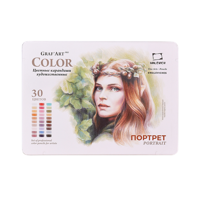 Набор цветных карандашей, GrafArt Pro. Портрет / 194906
Набор цветных карандашей, GrafArt Pro. Портрет / 194906