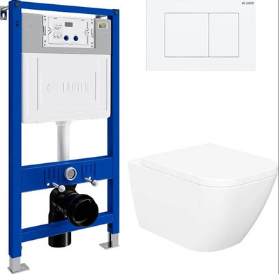 Унитаз подвесной с инсталляцией, Nuremberg 21811 + 21901002
Унитаз подвесной с инсталляцией, Nuremberg 21811 + 21901002