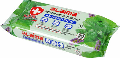 Влажные салфетки, Antibacterial / 128078
Влажные салфетки, Antibacterial / 128078