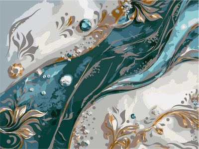 Картина по номерам, Изумрудное золото / 71278
Картина по номерам, Изумрудное золото / 71278