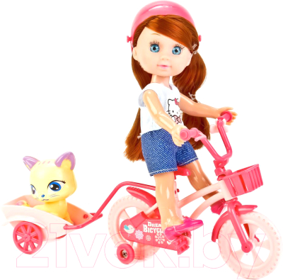 Кукла с аксессуарами Карапуз, Hello Kitty. Машенька на велосипеде с питомцем / MARY63003-HK
Кукла с аксессуарами Карапуз, Hello Kitty. Машенька на велосипеде с питомцем / MARY63003-HK