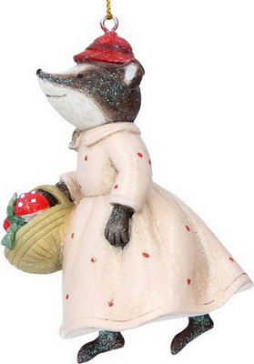 Елочная игрушка, Woodland Tales Миссис Барсук / 14324_2
Елочная игрушка, Woodland Tales Миссис Барсук / 14324_2