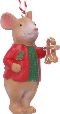 Елочная игрушка, A Nordic Christmas Мышонок Alfie с имбирным пряником / 10089_2
Елочная игрушка, A Nordic Christmas Мышонок Alfie с имбирным пряником / 10089_2