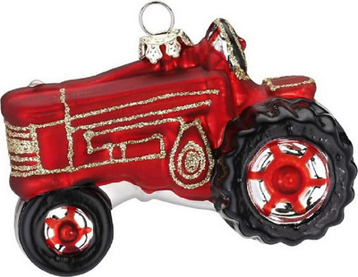 Елочная игрушка, Figural Glass Ornaments Трактор / 64423H600
Елочная игрушка, Figural Glass Ornaments Трактор / 64423H600