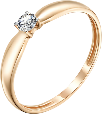 Кольцо из красного золота, П12411-077К14
Кольцо из красного золота, П12411-077К14