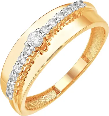 Кольцо из красного золота, П1217-565К14
Кольцо из красного золота, П1217-565К14