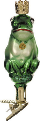 Елочная игрушка, Once upon a Time Принц-лягушка / 10101S014
Елочная игрушка, Once upon a Time Принц-лягушка / 10101S014