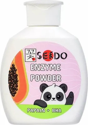 Пудра для умывания, Sendo Энзимная
Пудра для умывания, Sendo Энзимная