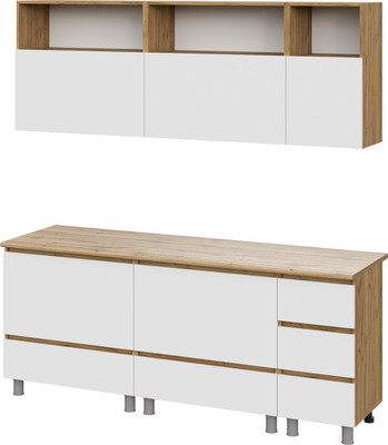 Кухонный гарнитур, Люмо 2.0 со столешницей
Кухонный гарнитур, Люмо 2.0 со столешницей