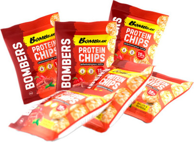 Протеиновые чипсы, Бекон с паприкой
Протеиновые чипсы, Бекон с паприкой