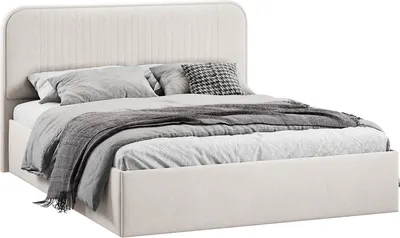 Двуспальная кровать, Тиффани с ПМ и заглушиной Тип 1 160x200
Двуспальная кровать, Тиффани с ПМ и заглушиной Тип 1 160x200