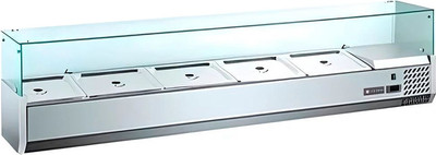 Витрина холодильная, TVR2000-10GN1/4
Витрина холодильная, TVR2000-10GN1/4