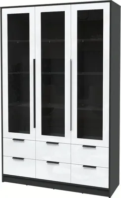 Шкаф с витриной, Концепт КТ-ШВ3 Глосс
Шкаф с витриной, Концепт КТ-ШВ3 Глосс