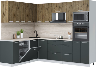 Кухонный гарнитур, Мила Лайт 1.896х2.58
Кухонный гарнитур, Мила Лайт 1.896х2.58