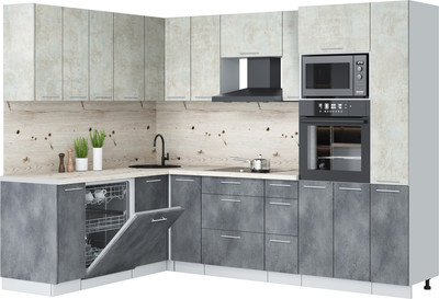 Кухонный гарнитур, Мила Лайт 1.896х2.68
Кухонный гарнитур, Мила Лайт 1.896х2.68