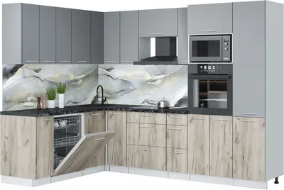 Кухонный гарнитур, Мила Лайт 1.896х2.78
Кухонный гарнитур, Мила Лайт 1.896х2.78