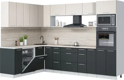 Кухонный гарнитур, Мила Лайт 1.896х2.98-2
Кухонный гарнитур, Мила Лайт 1.896х2.98-2