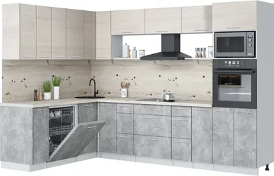 Кухонный гарнитур, Мила Лайт 1.896х2.98-2
Кухонный гарнитур, Мила Лайт 1.896х2.98-2