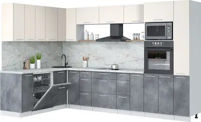 Кухонный гарнитур, Мила Лайт 1.896х3.28
Кухонный гарнитур, Мила Лайт 1.896х3.28